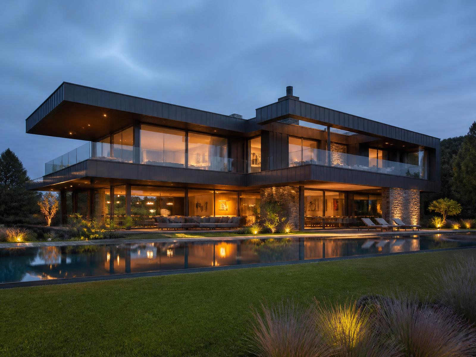 Çelik Villa konsept görseli